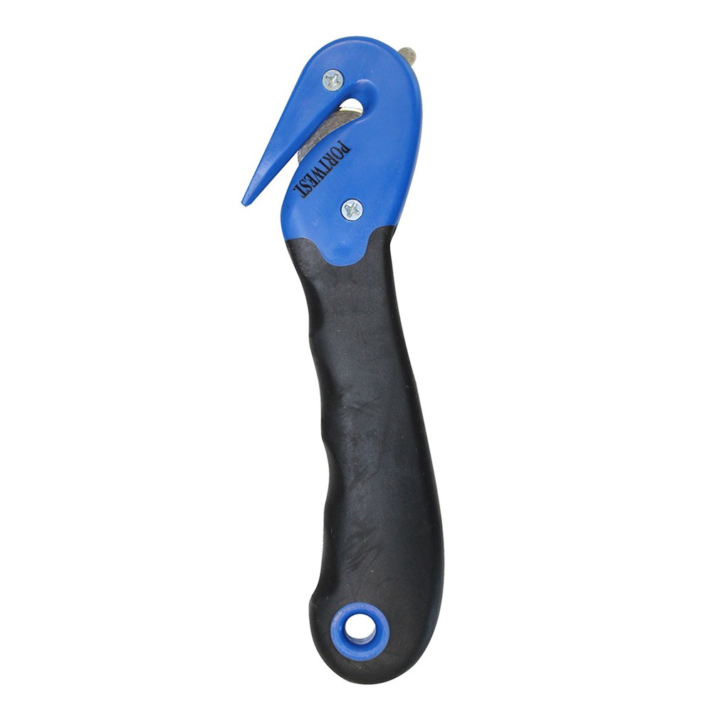 Portwest Enclosed Blade Knife  (Pk24)  Blue