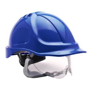 Portwest Endurance Spec Visor Helmet  Royal