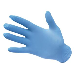 Portwest Nitrile Disp Gloves  (Pk100)  Blue