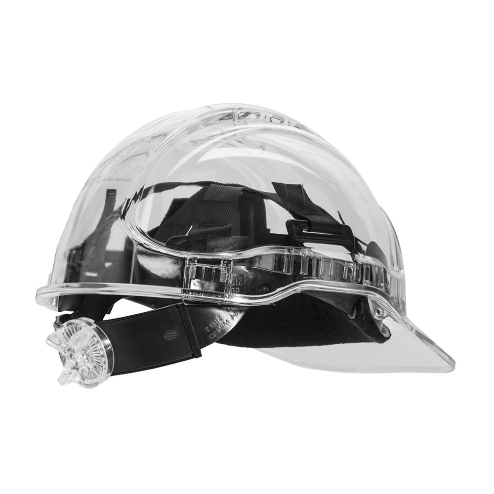 Portwest Peak View Ratchet Vent Helmet Clear Portwest Peak View Ratchet Vent Helmet Clear