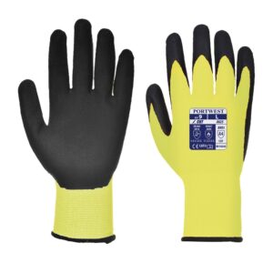 Portwest Vis-Tex PU Cut Resistant Glove  YeBk