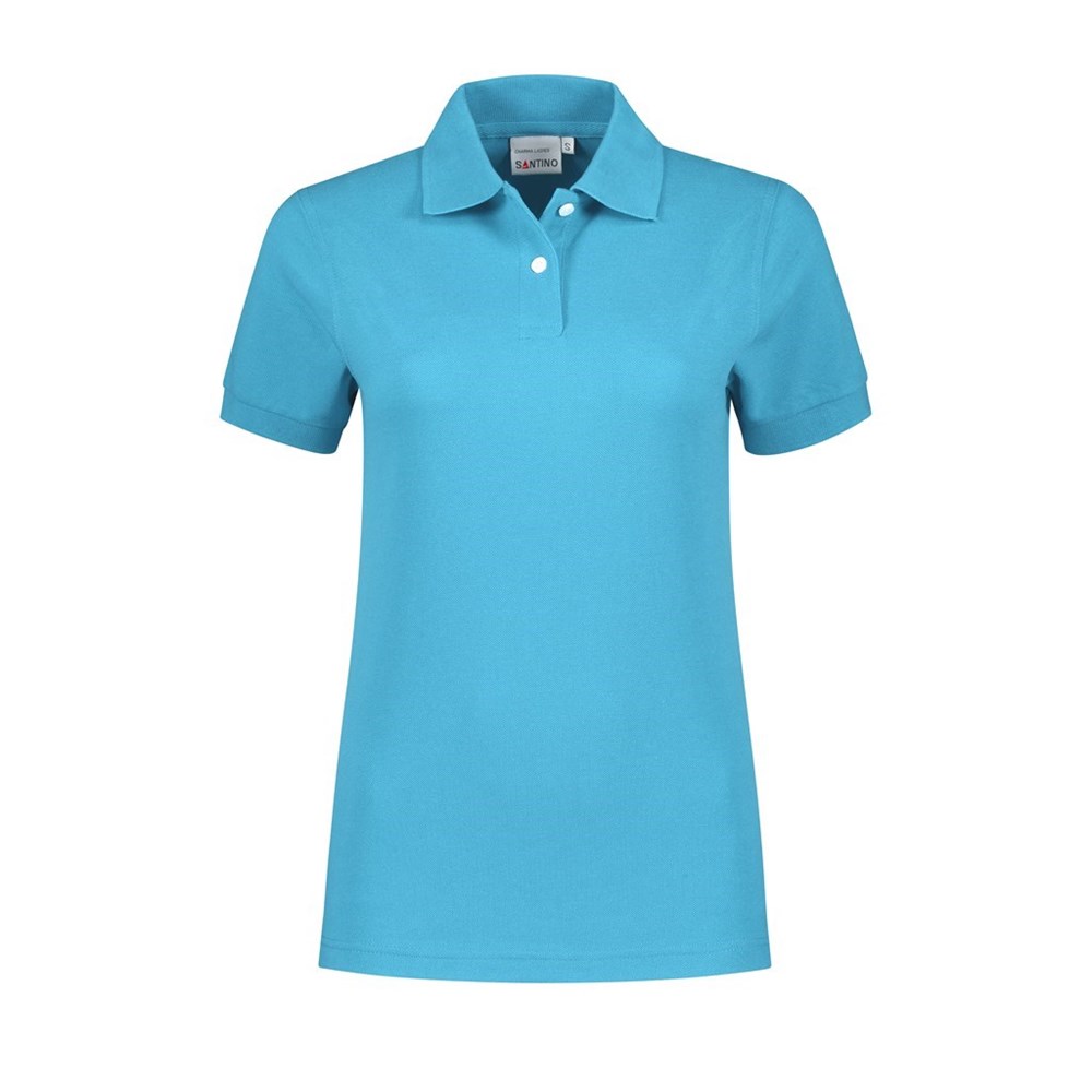 Santino Poloshirt Charma Ladies Aqua
