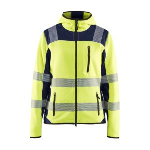Blaklader Dames High Vis gebreid vest 4967  High Vis Geel/Marineblauw