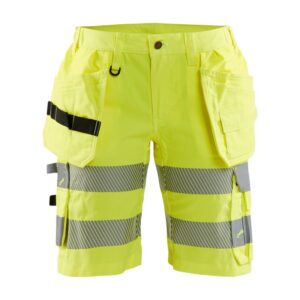 Blaklader Dames High Vis short met stretch 7186  High Vis Geel