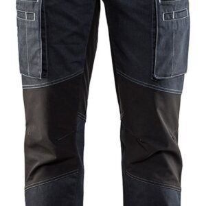 Blaklader Dames Service werkbroek Stretch 7159  Marineblauw/Zwart