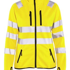 Blaklader Dames Softshell jack High Vis 4926  High Vis Geel