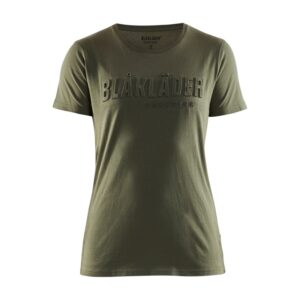 Blaklader Dames T-shirt 3D 3431  Herfstgroen