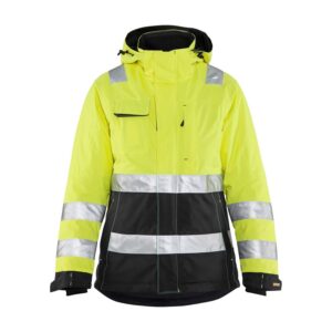 Blaklader Dames Winterjas High Vis 4872  High Vis Geel/Zwart
