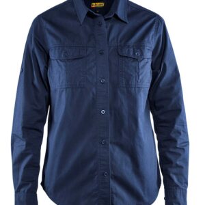 Blaklader Dames overhemd twill 3208  Marineblauw