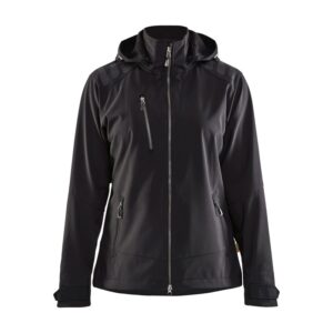Blaklader Dames softshell jack 4719  Zwart