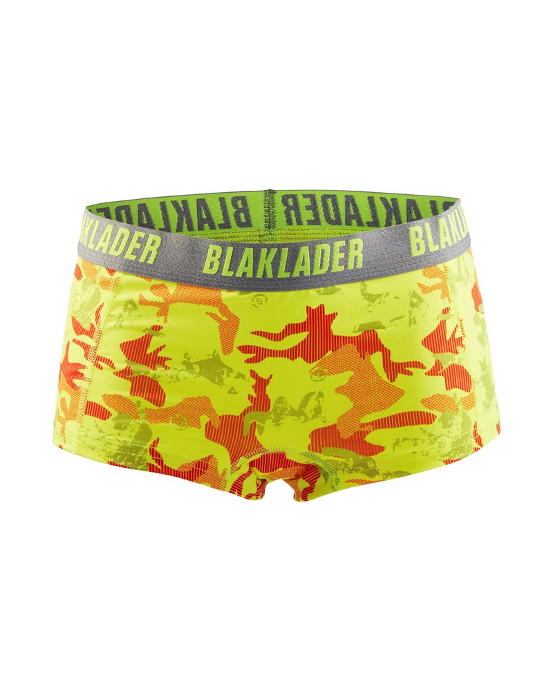 Blaklader Damesslip 2-pack 7205  High Vis Geel/Grijs