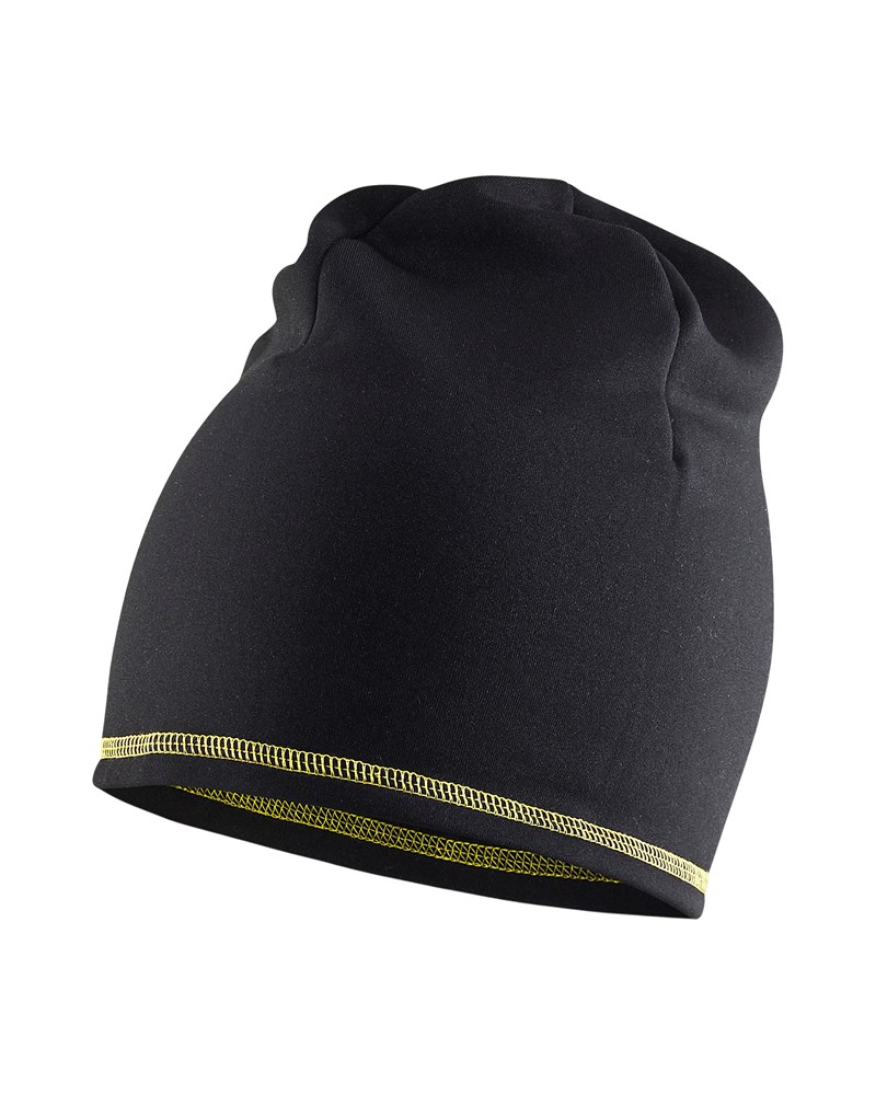 Blaklader Fleece beanie 2023  Zwart/Geel