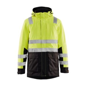 Blaklader High Vis parka 4495  High Vis Geel/Zwart