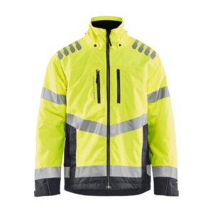 Blaklader High Vis winterjas 4780  HIgh Vis Geel/Medium Grijs