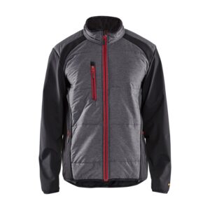 Blaklader Hybride jack 4929  Zwart/Rood