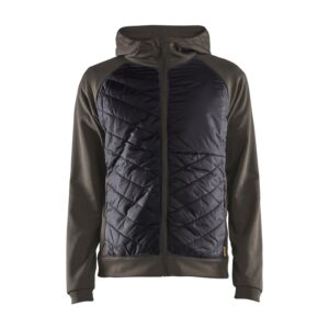 Blaklader Hybride sweater 3463  Groen/Zwart