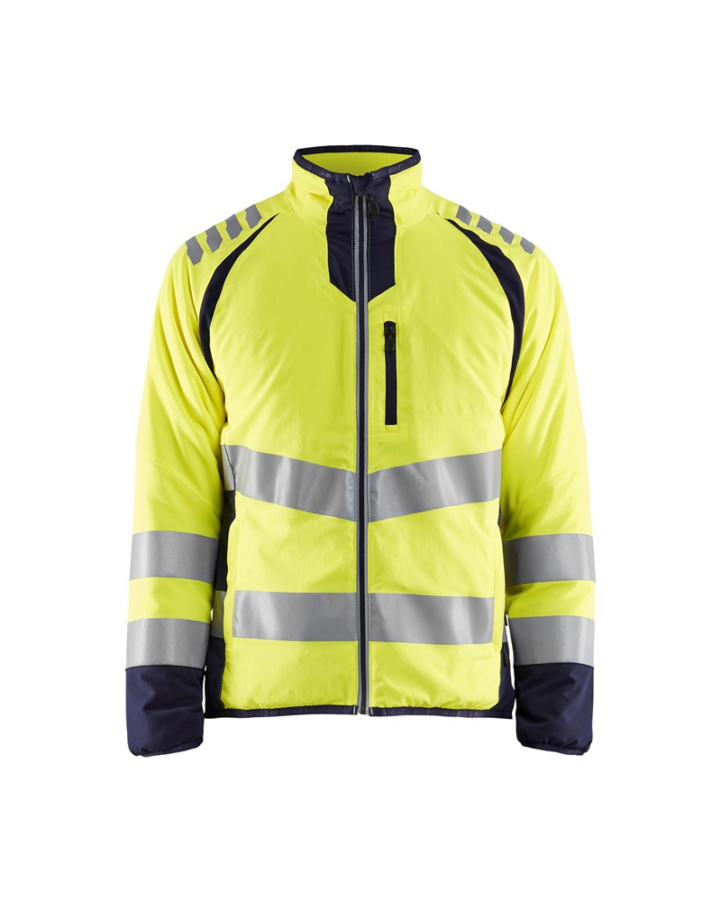Blaklader Isolerend jack High Vis 4498  High Vis Geel/Marineblauw
