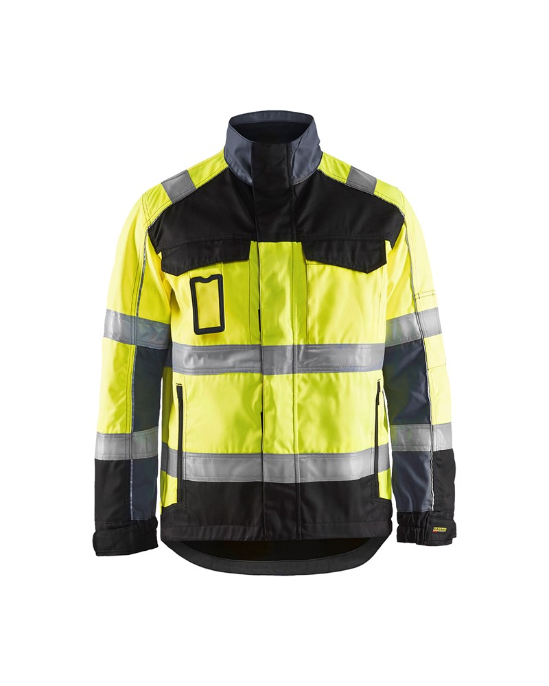 Blaklader Jack. Ongevoerd High Vis 4051  High Vis Geel/Zwart