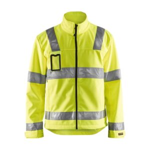 Blaklader Jas Softshell High Vis 4838  High Vis Geel