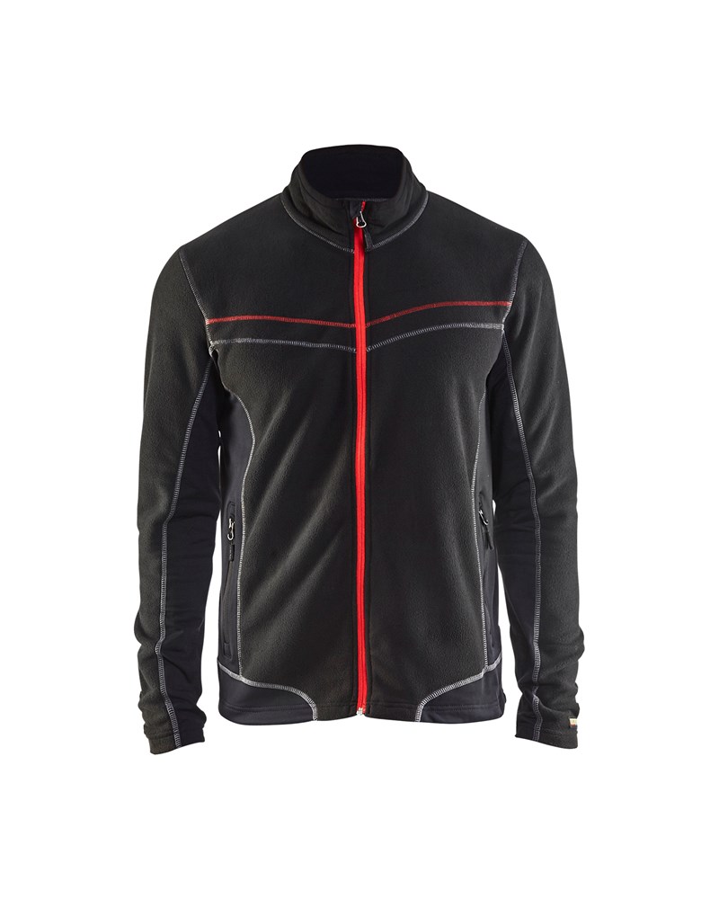 Blaklader Microfleecevest 4997  Zwart