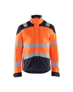 Blaklader Multinorm inherent jack 4089  High Vis Oranje/Marineblauw
