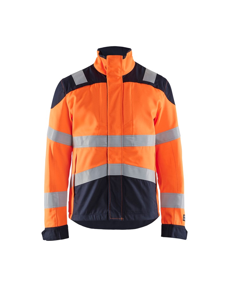 Blaklader Multinorm inherent jack 4089  High Vis Oranje/Marineblauw