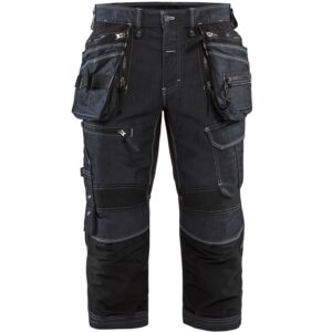 Blaklader Piraatbroek denim stretch X1900 1991  Marineblauw/Zwart