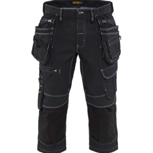 Blaklader Piraatbroek denim stretch X1900 1991  Zwart