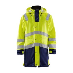 Blaklader Regenjas High Vis LEVEL 3 4326  High Vis Geel/Marineblauw