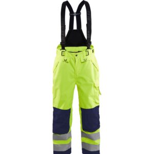 Blaklader Shell werkbroek High Vis 1867  High Vis Geel/Marineblauw