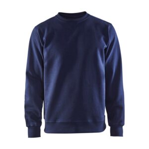 Blaklader Sweatshirt Jersey ronde hals 3364  Marineblauw