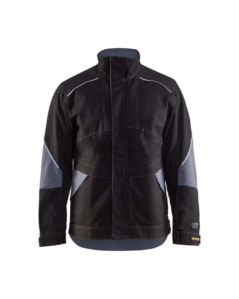 Blaklader Vlamvertragend jack 4061  Zwart/Grijs