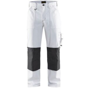 Blaklader Werkbroek 1091  Wit/Donkergrijs