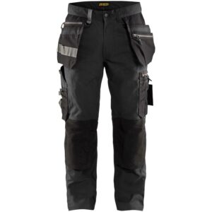 Blaklader Werkbroek met stretch 1590  Donkergrijs/Zwart