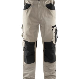 Blaklader Werkbroek zonder spijkerzakken 1556  Stone/Zwart