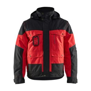 Blaklader Winterjas 4886  Rood/Zwart
