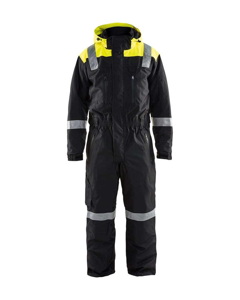 Blaklader Winteroverall 6787  Zwart/High Vis Geel