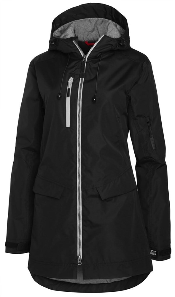 Matterhorn MH-496D Long Shell Jacket Ladies  Black