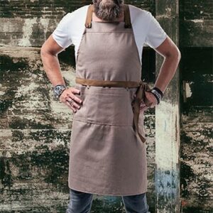 Schriks Schort 3818  Cognac Denim