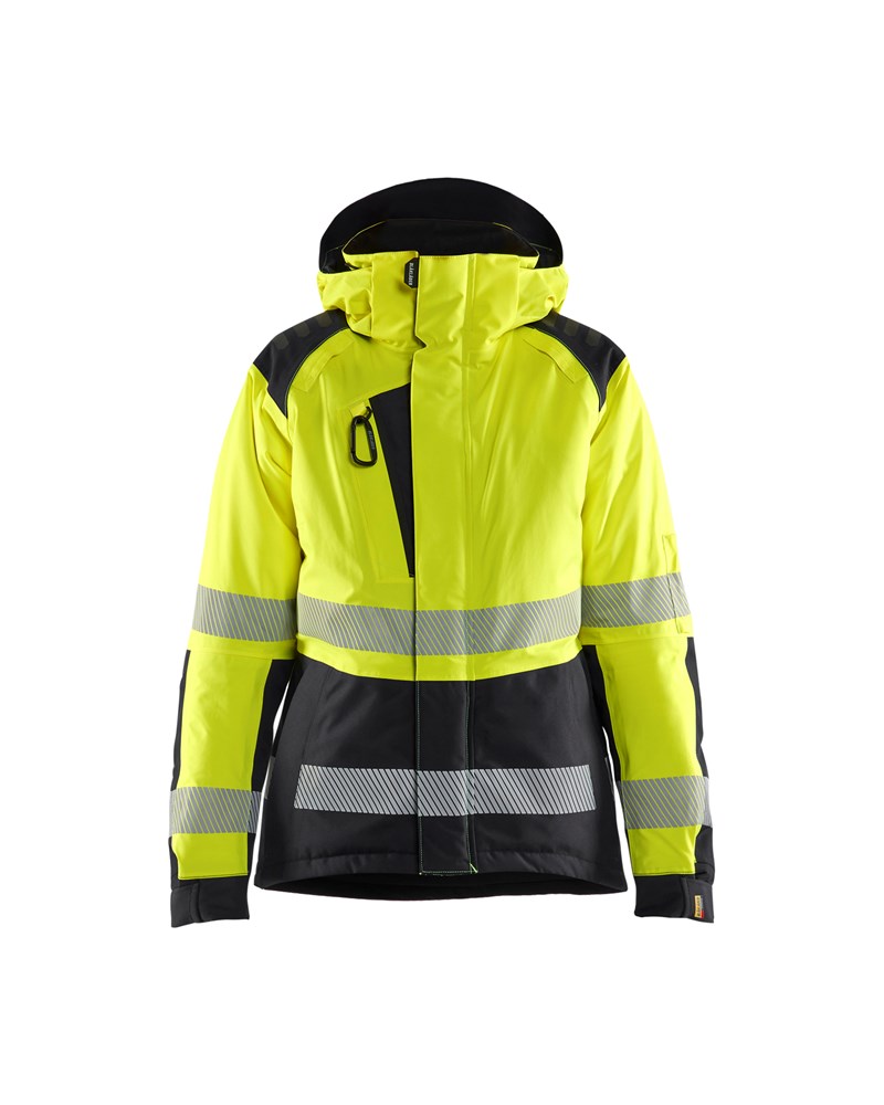 Blaklader Dames Winterjas High Vis 4456  High Vis Geel/Zwart