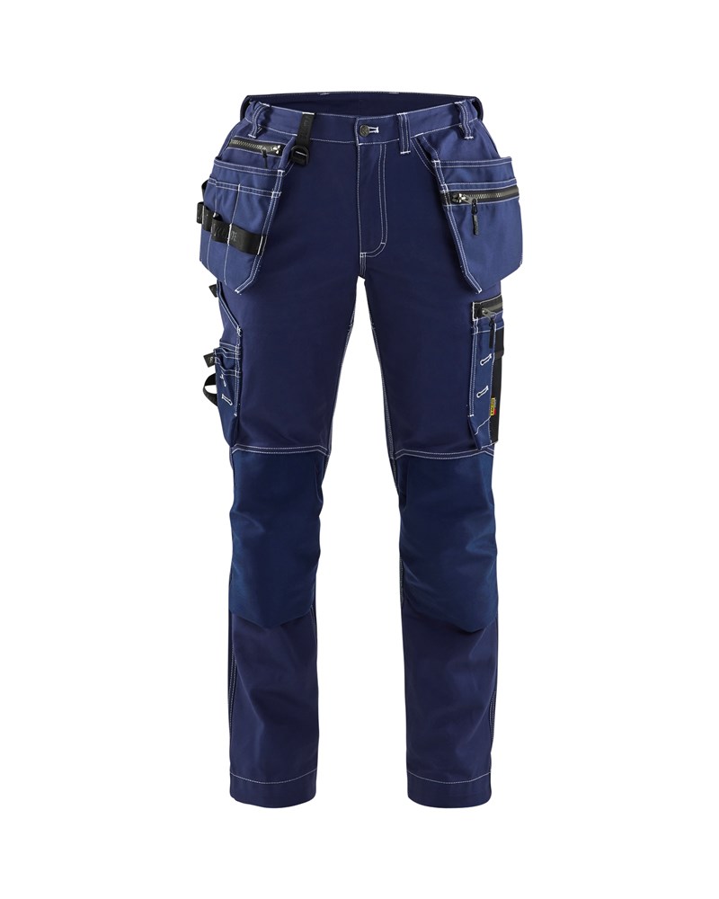 Blaklader Dames werkbroek met stretch 7130  Marineblauw
