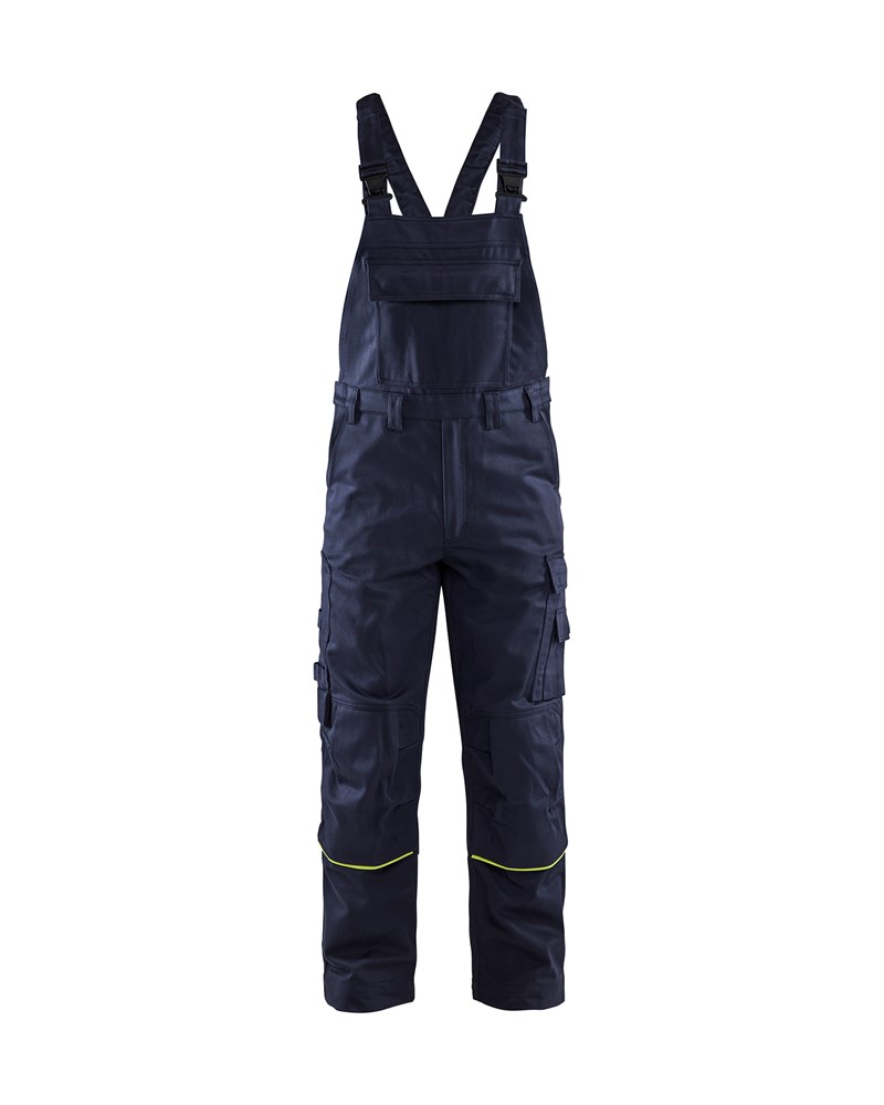 Blaklader Lasbretelbroek 2601  Marine/High Vis Geel