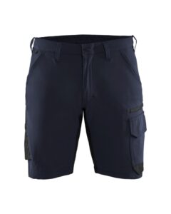 Blaklader Service short 4-weg stretch 1423  Donker marineblauw/Zwart