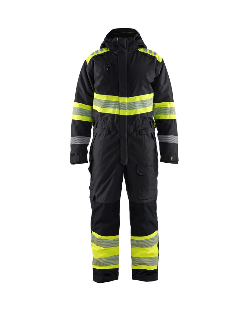 Blaklader Winter Overall High Vis 6720  Zwart/High Vis Geel