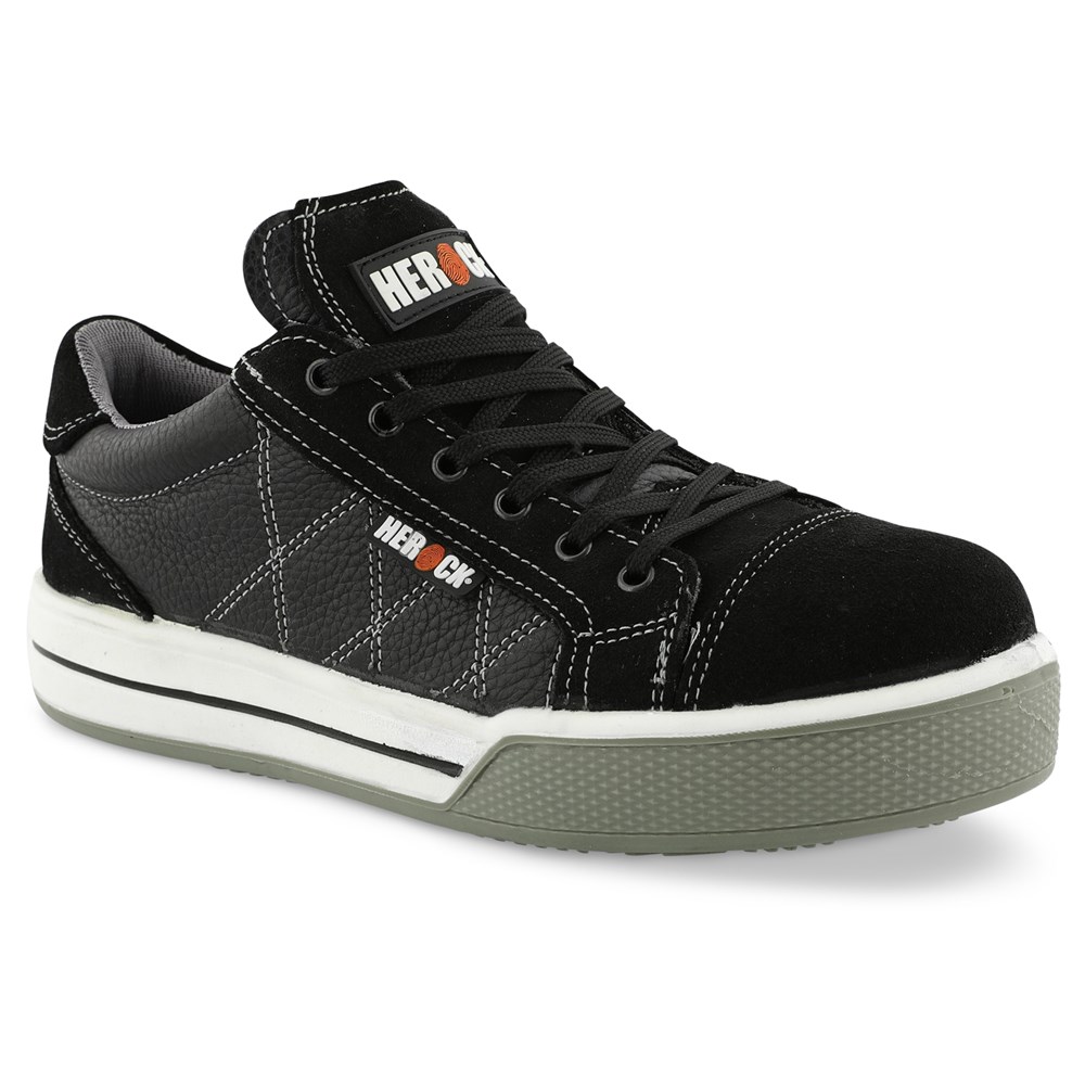 HEROCK® Contrix S3 Lage veiligheidssneakers  Zwart
