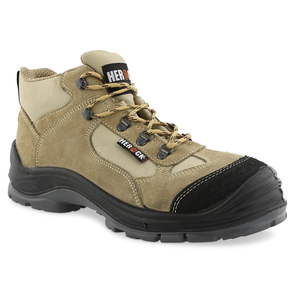 HEROCK® Cross S1P Hoge veiligheidsschoenen  Beige/ Cordura®