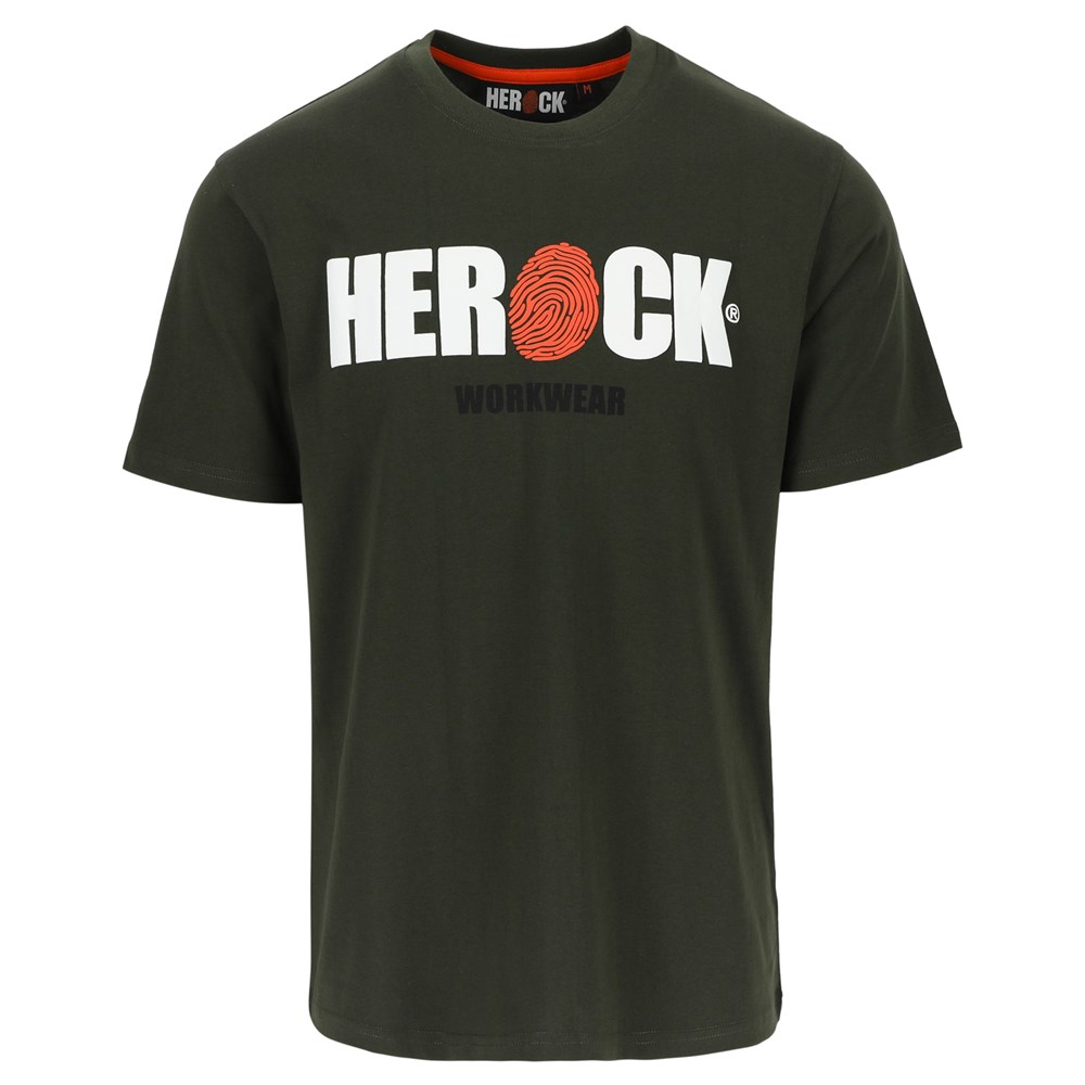 HEROCK® Eni T-shirt korte mouwen  Donker Kaki