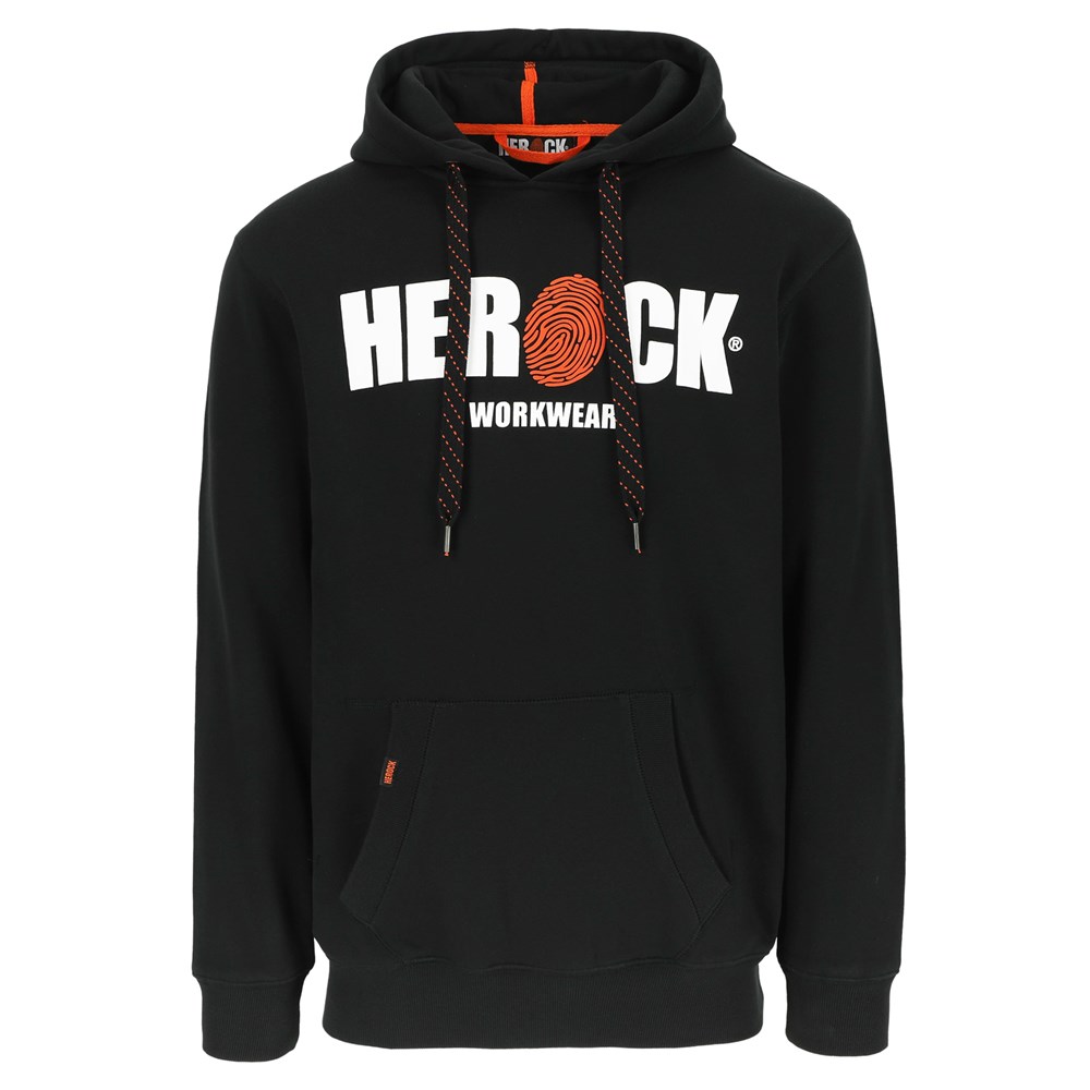HEROCK® Hero sweater met kap  Zwart