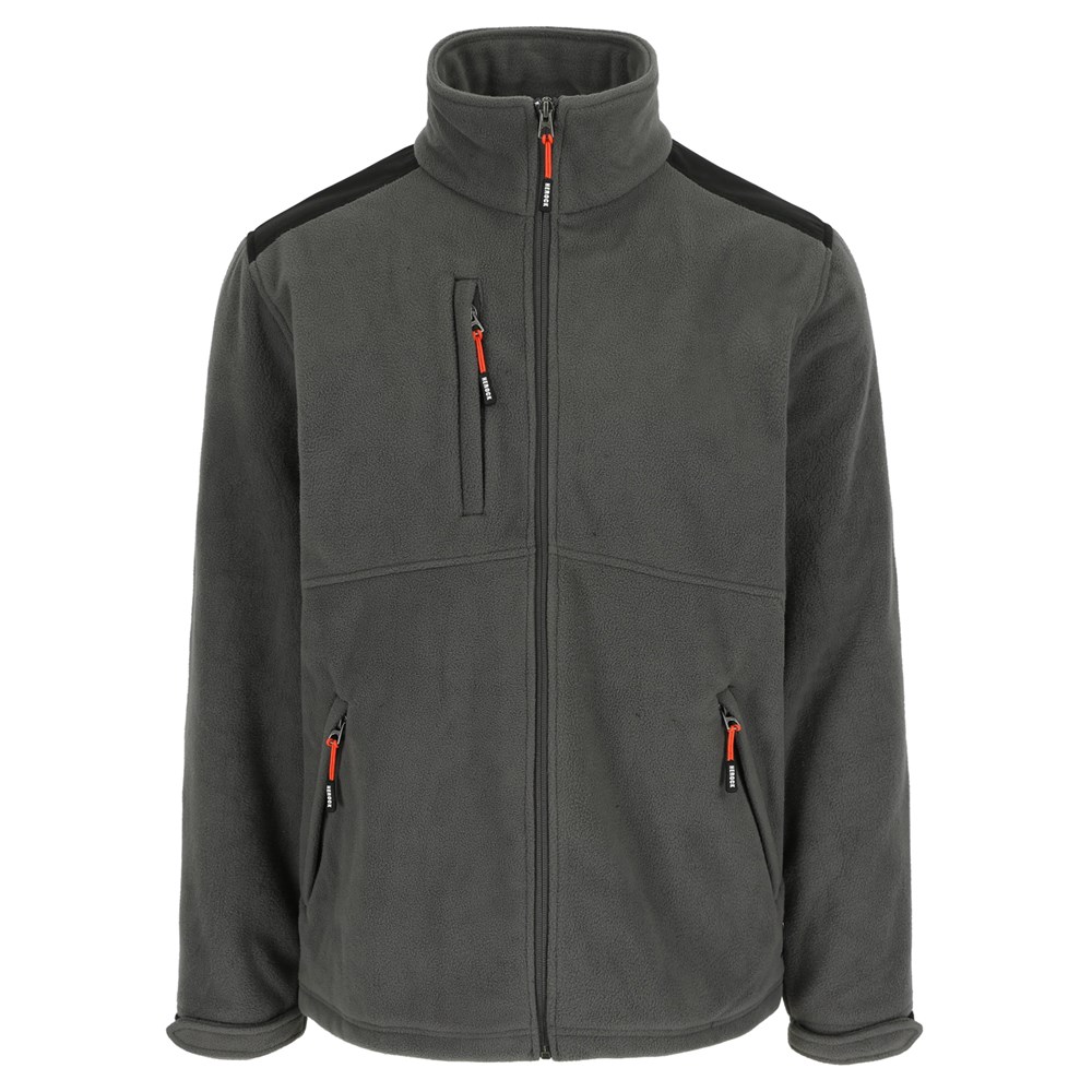 HEROCK® Markus fleece jas  Grijs