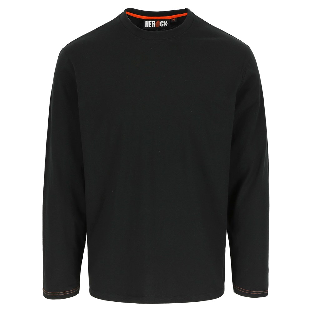 HEROCK® Noet t-shirt lange mouwen  Zwart